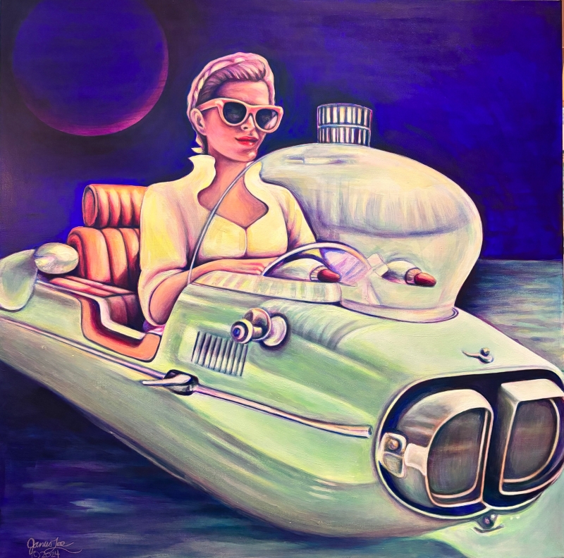 Big Sky Navigation by artist Janus Lee